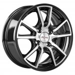 Диск X'trike X-104 6 x 14 4*100 Et: 38 Dia: 67,1 BK/FP