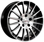 Диск X'trike X-128 6,5 x 16 5*114,3 Et: 45 Dia: 67,1 BK/FP