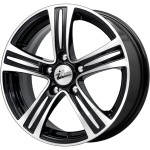 Диск iFree S.U. 6 x 15 5*100 Et: 45 Dia: 67,1 Блэк Джек