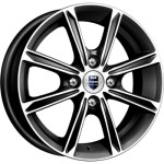 Диск K&K Флэш 5 x 14 4*98 Et: 35 Dia: 58,5 алмаз черный