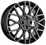 Диск X'trike X-125 6,5 x 16 4*100 Et: 48 Dia: 54,1 BK/FP