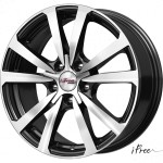Диск iFree Бэнкс 7 x 17 5*100 Et: 45 Dia: 67,1 Блэк Джек