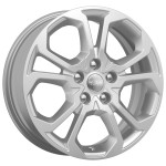 Диск K&K КС892 6,5 x 17 5*114,3 Et: 49 Dia: 67,1 сильвер