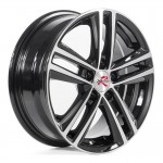 Диск X'trikeRST R025 6 x 15 5*100 Et: 38 Dia: 57,1 BK/FP