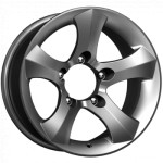 Диск K&K Айсберг 8 x 16 5*139,7 Et: -10 Dia: 110,1 дарк платинум