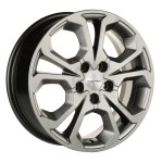 Диск Khomen 1711 6,5 x 17 5*114,3 Et: 50 Dia: 67,1 G-Silver