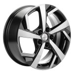 Диск Khomen 1712 7 x 17 5*114,3 Et: 45 Dia: 67,1 black-fp
