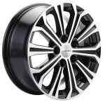 Диск Khomen 1610 6,5 x 16 5*112 Et: 46 Dia: 57,1 Black-FP
