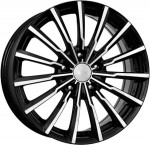 Диск K&K Акцент 5,5 x 14 4*100 Et: 39 Dia: 56,6 алмаз черный