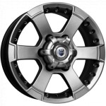 Диск K&K M56 7 x 16 6*139,7 Et: 22 Dia: 107,1 дарк платинум