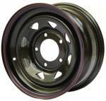 Диск Off-Road-Wheels Black 8 x 15 5*139,7 Et: -3 Dia: 110 черный