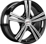 Диск X'trike X-112 6,5 x 16 5*110 Et: 37 Dia: 65,1 BK/FP