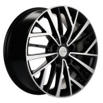 Диск Khomen 1717 7 x 17 5*114,3 Et: 45 Dia: 67,1 BLACK-FP
