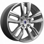 Диск K&K Борэй 8 x 18 5*112 Et: 25 Dia: 66,6 дарк платинум