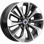 Диск K&K Авиор 7 x 17 5*112 Et: 40 Dia: 57,1 алмаз чёрный