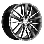 Диск Khomen 1807 8x18 5*112 Et:39 Dia:66,6 Gray-FP