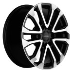 Диск Khomen 1805 7,5x18 6*139,7 Et:46 Dia:67,1 Black-FP