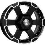Диск K&K M56 7x16 6*139,7 Et:22 Dia:107,6 алмаз черный