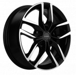 Диск Khomen 1708 6,5x17 5*114,3 Et:46 Dia:67,1 Black-FP