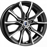 Диск K&K Твист 7,5x17 5*120 Et:45 Dia:64,1 алмаз черный