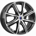 Диск K&K Арнар 7x17 5*105 Et:35 Dia:56,6 Алмаз черный