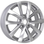 Диск KDW KD1636 6,5x16 5*114,3 Et:45 Dia:67,1 Silver Painted