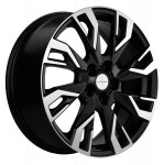 Диск Khomen 1809 7x18 5*110 Et:50 Dia:63,3 Black-FP