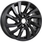 Диск KDW KD1546 6x15 4*100 Et:37 Dia:60,1 Matt Black Painted