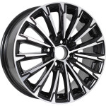 Диск KDW KD1610 6,5x16 5*114,3 Et:50 Dia:66,1 Black Front Polished
