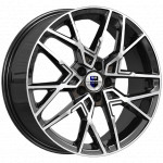 Диск K&K Вудроф 7x18 5*112 Et:43 Dia:57,1 алмаз чёрный
