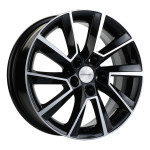 Диск Khomen 1604 6x16 5*100 Et:45 Dia:54,1 BLACK-FP