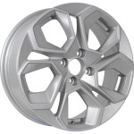 Диск KDW KD1620 6,5x16 5*114,3 Et:45 Dia:60,1 Light Silver Painted
