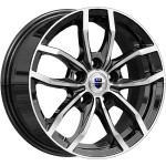 Диск K&K Фрост 6,5x15 5*100 Et:45 Dia:67,1 алмаз чёрный