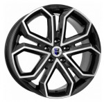Диск K&K Пандора 8,5x19 5*120 Et:18 Dia:72,6 алмаз чёрный