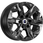 Диск K&K Тейт 7,5x17 6*139,7 Et:30 Dia:106,1 кварц