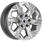 Диск K&K Тейт 7,5x17 6*139,7 Et:25 Dia:106,1 дарк платинум