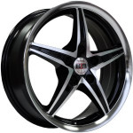 Диск ALCASTA M13 6,5x16 5*105 Et:39 Dia:56,6 BKF