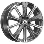 Диск Premium Series КР013 7x19 5*112 Et:43 Dia:57,1 Diamond Gloss Graphite