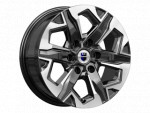 Диск K&K Тейт 7,5x17 6*139,7 Et:42 Dia:75,1 алмаз чёрный