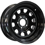 Диск Zepp 4х4 8x16 5*165,1 Et:-24 Dia:125 Semicircle Gloss Black