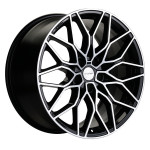 Диск Khomen 1902 8,5x19 5*114,3 Et:30 Dia:67,1 Black-FP