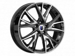 Диск K&K Кайлас 6,5x18 5*108 Et:50 Dia:63,35 алмаз чёрный