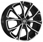 Диск Khomen KHW1907 7,5x19 5*108 Et:38 Dia:60,1 Black-FP