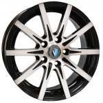 Диск Khomen 1608 6,5x16 5*114,3 Et:45 Dia:54,1 Black