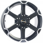 Диск Khomen 1702 7x17 5*110 Et:46 Dia:63,3 F-Silver