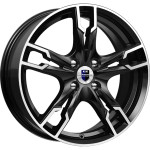Диск K&K Солар 7x17 5*112 Et:40 Dia:66,6 Алмаз чёрный