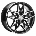 Диск Khomen 1709 7x17 5*110 Et:40 Dia:67,1 Black-FP