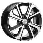 Диск Khomen 1501 6x15 4*100 Et:50 Dia:60,1 Black-FP
