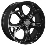 Диск Khomen 1702 7x17 5*110 Et:45 Dia:67,1 Black