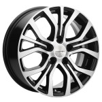 Диск Khomen 1608 6,5x16 5*110 Et:45 Dia:67,1 Black-FP